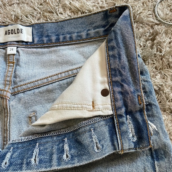 Agolde Dee Shorts - Picture 6 of 7